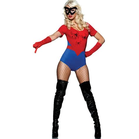 spiderman costume women|2x spider-man women costume.